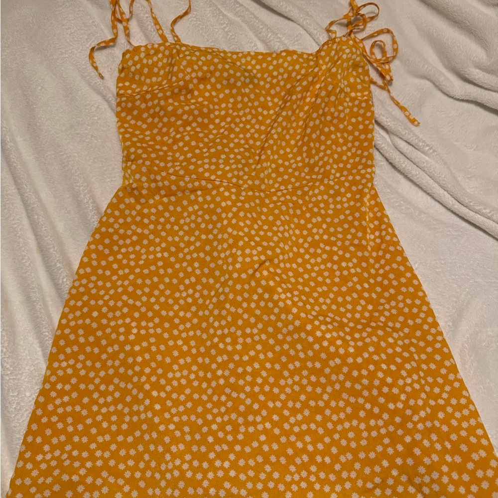 Yellow Floral Sundress